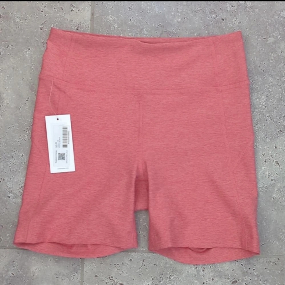 OUTDOOR VOICES | Pink/Peach Warmup Stretchy Bike Shorts  Size XS
